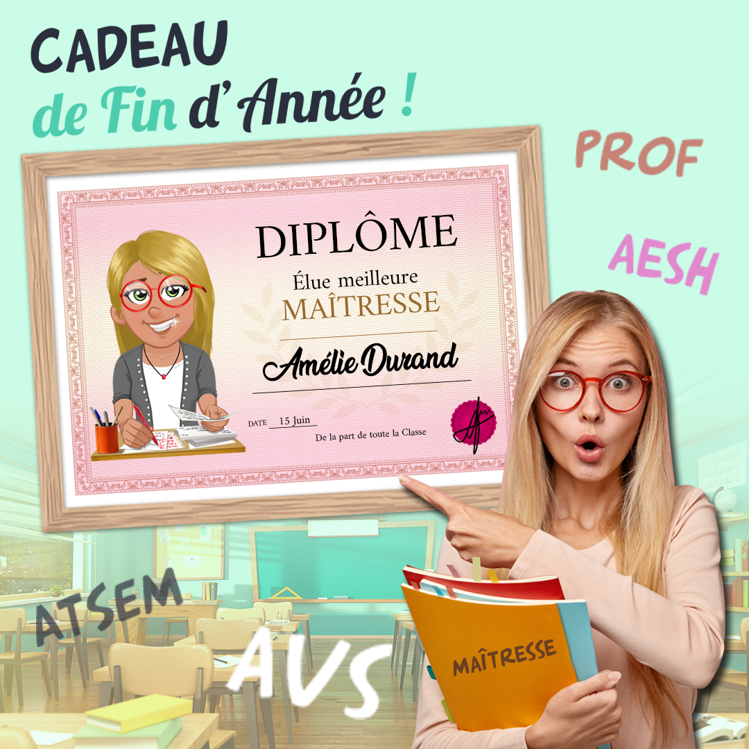 diplome meilleure maitresse